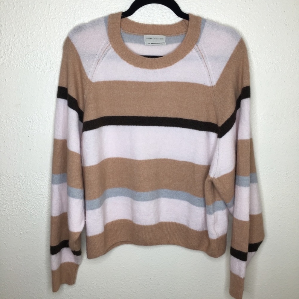 Umgee Mixed Print Linen Blend Tunic Top S